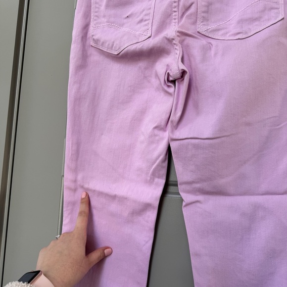 NYDJ | Clarissa Ankle Skinny Jeans Lilac Pink Purple 2 / 26 - Picture 8 of 12